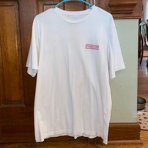 Vineyard Vines Classic Logo T shirt White